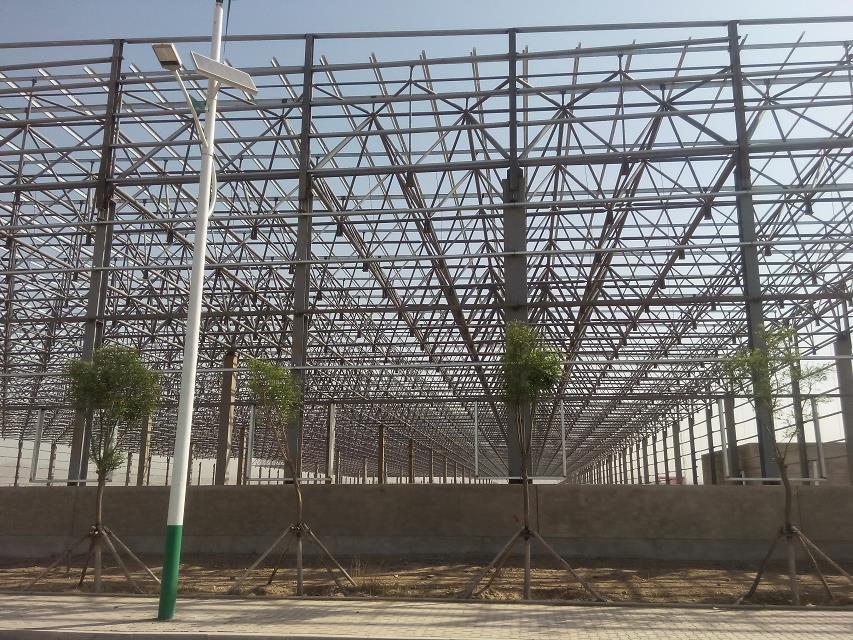 盘锦汽车工业厂房网架